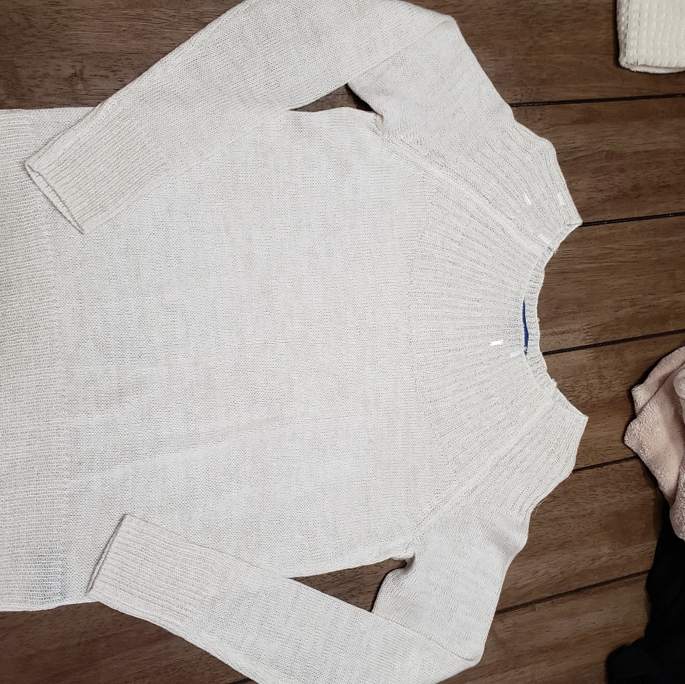 White sweater